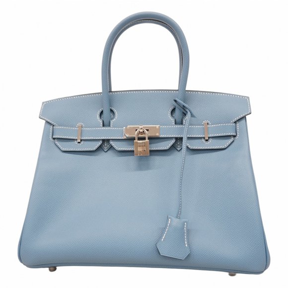 Hermes Hermès Birkin 30 handbag in Epsom leather blue jean with K stamp for w... - Picture 1 of 11